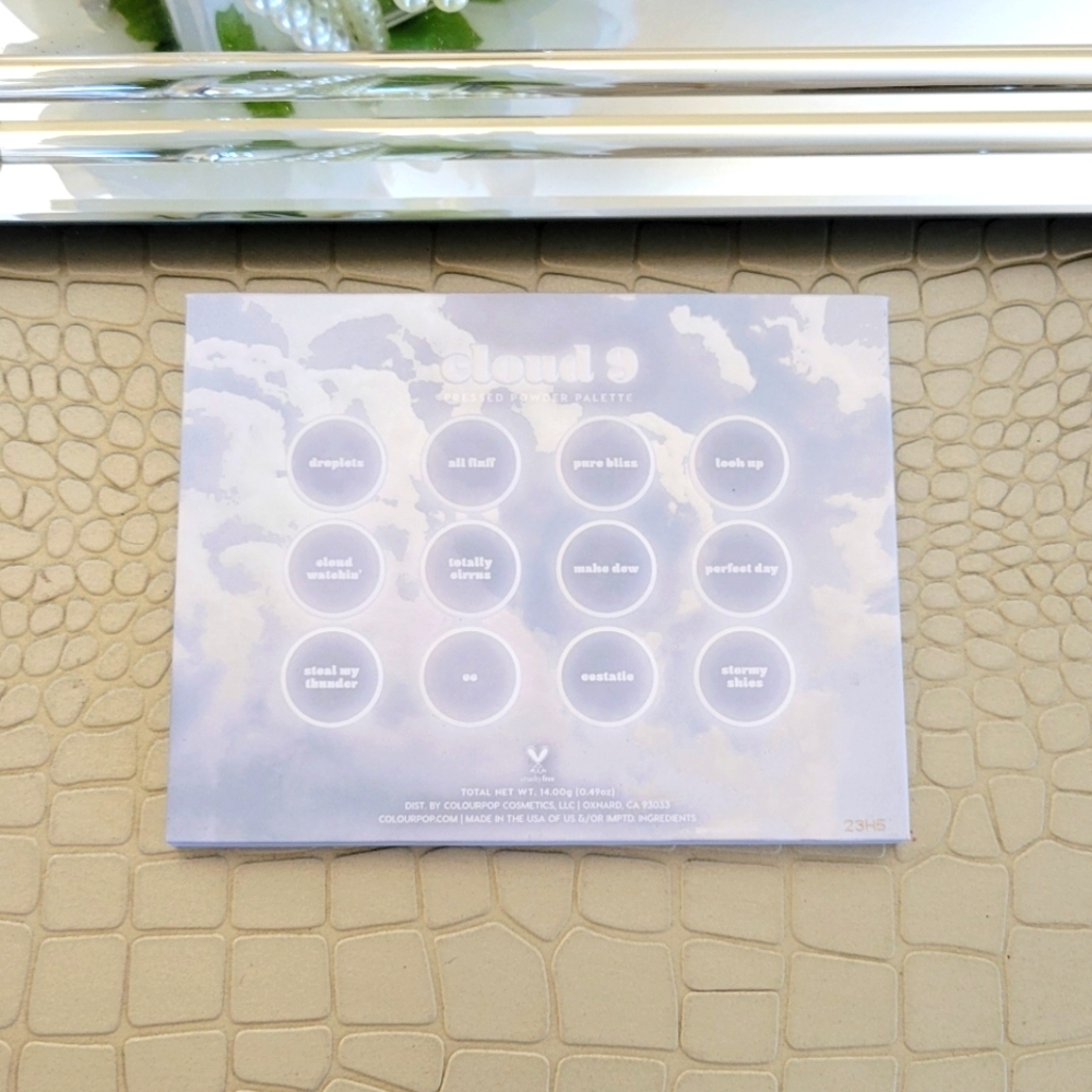 NIB Colourpop Cloud 9 Pressed Eyeshadow Palette - Picture 6 of 7
